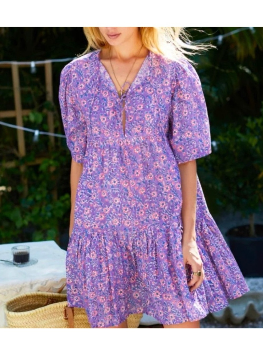 EMERSON FRY Organic Cotton Mini Dress